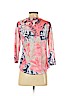 Allison Daley 100% Polyester Pink 3/4 Sleeve Top Size P (petite) - photo 2