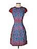 Nanette Lepore Blue Casual Dress Size 4 - photo 1