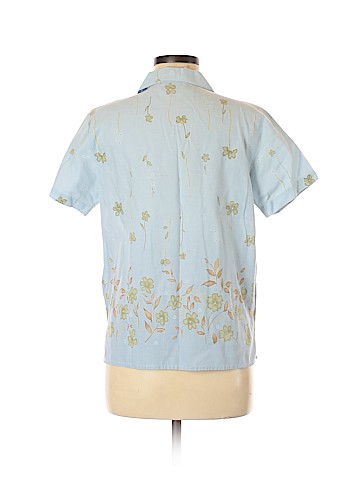 Lemon Grass Short Sleeve Button-Down Shirt (view 2)