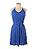 H&M 100% Viscose Blue Casual Dress Size XS - photo 1