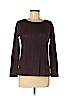 Ann Taylor LOFT Burgundy Long Sleeve Top Size M (petite) - photo 1