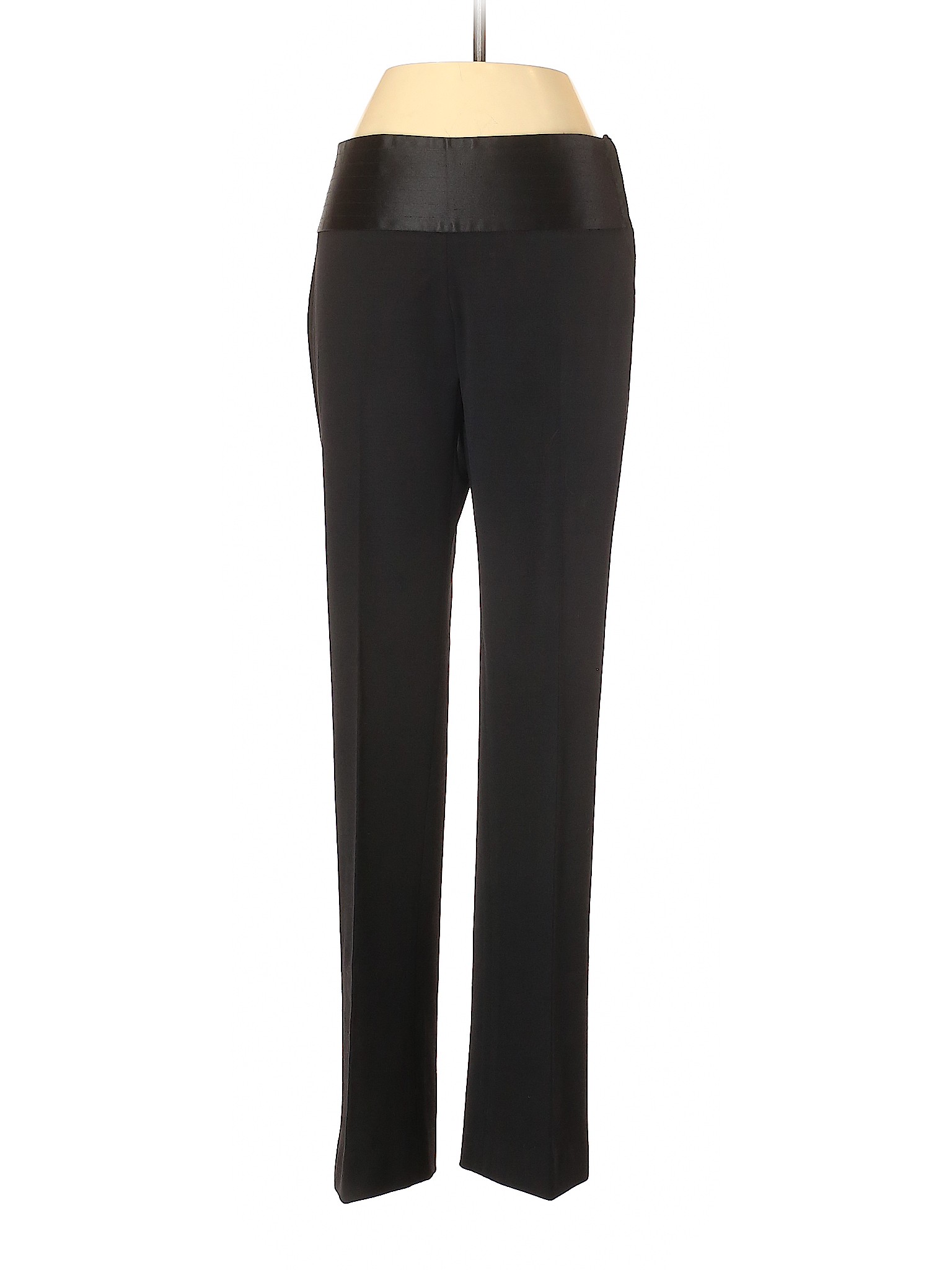 Theory Solid Black Wool Pants Size 4 - 92% off | ThredUp