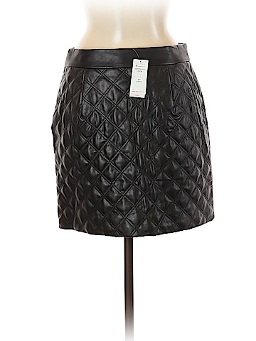 Banana Republic Faux Leather Skirt (view 2)