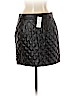 Banana Republic 100% Polyurethane Black Faux Leather Skirt Size 6 (petite) - photo 2