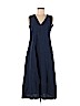 Vince. 100% Linen Blue Casual Dress Size P (petite) - photo 1