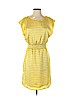 Assorted Brands 100% Polyester Yellow Casual Dress Size S (petite) - photo 1