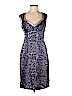 Nanette Lepore 100% Silk Purple Casual Dress Size 8 - photo 1