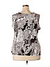 IMAN Brown Sleeveless Top Size 2X - photo 2
