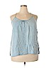 Gap 100% Tencel Lyocell Blue Sleeveless Blouse Size XXL - photo 1
