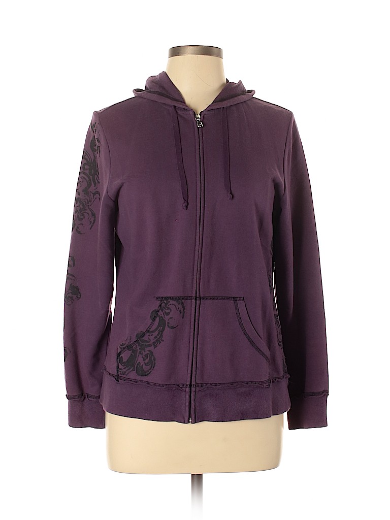 petite zip hoodie