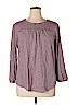 Old Navy 100% Cotton Burgundy Long Sleeve Top Size XL - photo 1