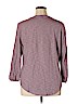 Old Navy 100% Cotton Burgundy Long Sleeve Top Size XL - photo 2