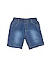 Assorted Brands Solid Blue Denim Shorts Size 3 - photo 1