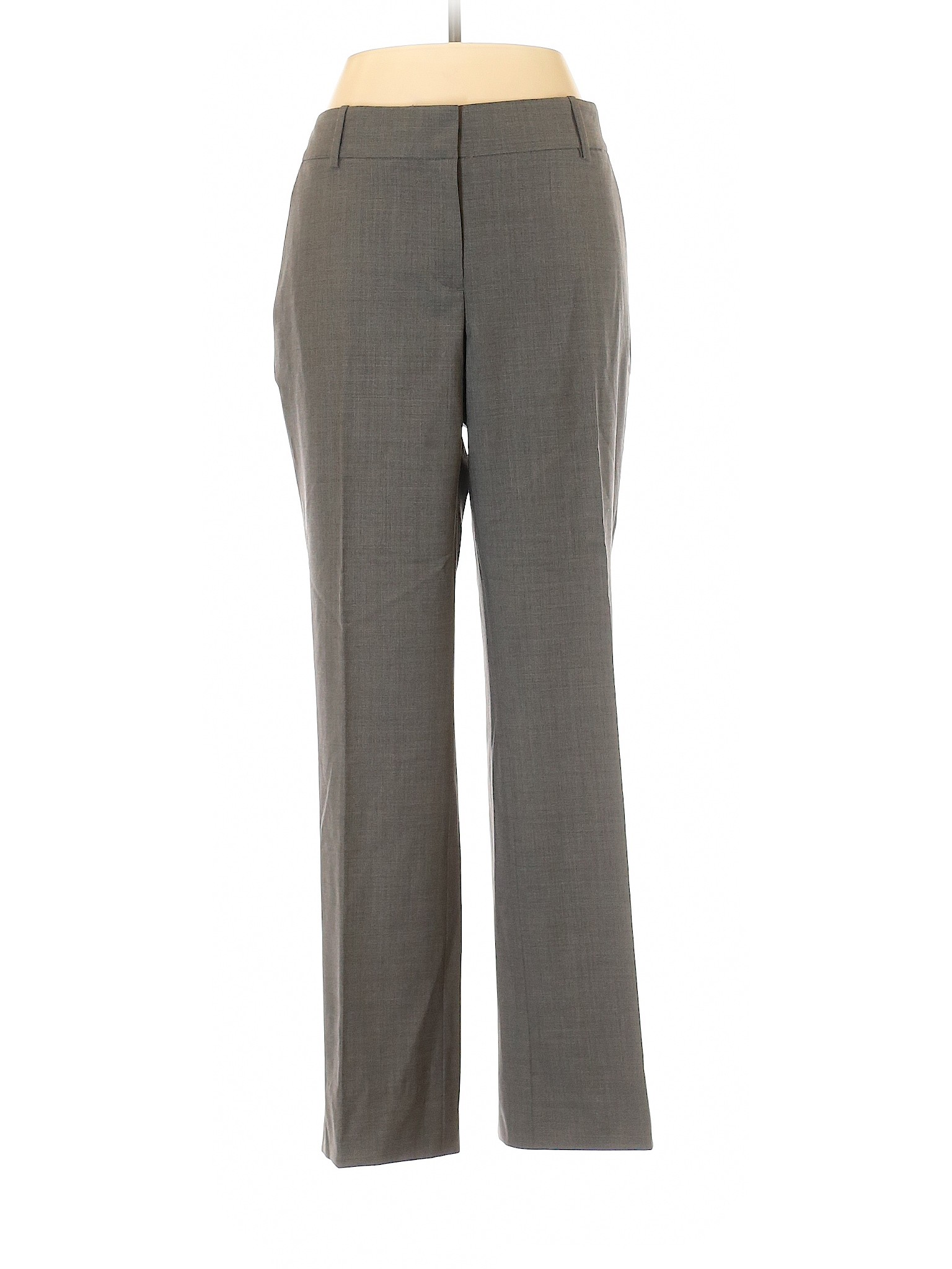 J.Crew Women Gray Wool Pants 8 | eBay