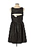 Leona by Lauren Leonard Black Cocktail Dress Size 6 - photo 2