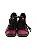 Vans Print Red Sneakers Size 5 1/2 - photo 2