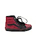 Vans Print Red Sneakers Size 5 1/2 - photo 1