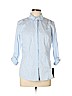 Apt. 9 100% Cotton Blue Long Sleeve Button-Down Shirt Size L - photo 1