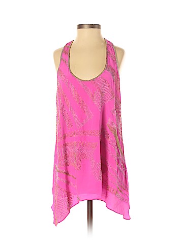HEATHER Sleeveless Silk Top (view 1)