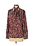 Karl Lagerfeld 100% Polyester Red Long Sleeve Blouse Size S - photo 1
