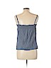 Theory 100% Cotton Blue Sleeveless Blouse Size L - photo 2