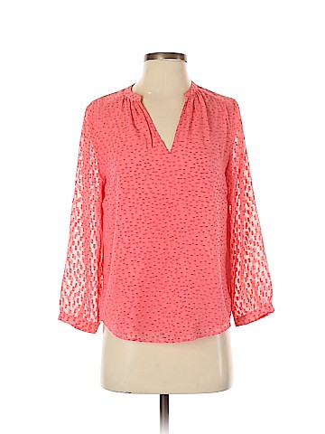 J.Crew Long Sleeve Silk Top (view 1)