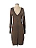 BCBGMAXAZRIA 100% Cotton Brown Casual Dress Size S - photo 1