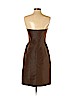 Escada 100% Silk Brown Cocktail Dress Size 36 (EU) - photo 2