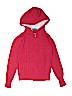 Nautica 100% Cotton Red Zip Up Hoodie Size 8 - photo 1