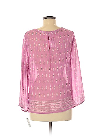 Joie Long Sleeve Silk Top (view 2)