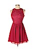 TOBI 100% Polyester Red Casual Dress Size S - photo 1