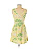 Free People 100% Cotton Yellow Casual Dress Size 6 - photo 2
