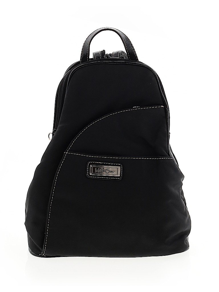 MultiSac Solid Black Backpack One Size 58 off thredUP