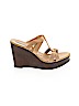Charles David Gold Wedges Size 8 - photo 1