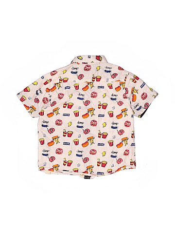 Free Planet Short Sleeve Button-Down Shirt (view 2)