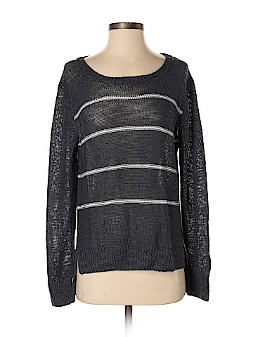 Blue Saks Fifth Avenue Pullover Sweater (view 1)