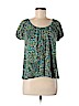 Jonden Blue Short Sleeve Top Size M (petite) - photo 1