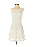 H&M White Casual Dress Size 2 - photo 1