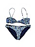 Diane von Furstenberg Blue Two Piece Swimsuit Size P (petite) - photo 1