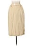 Max Mara 100% Cotton Tan Casual Skirt Size 6 - photo 2