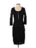 Assorted Brands 100% Polyester Black Casual Dress Size M - photo 1