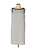 Ann Taylor Factory Gray Casual Dress Size L (petite) - photo 1