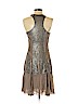 J. Mendel 100% Silk Tan Cocktail Dress Size 2 - photo 2