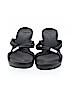 Crocs Solid Black Sandals Size 9 (wide) - photo 2