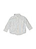 The Children's Place 100% Cotton Blue Long Sleeve Button-Down Shirt 18-24 MO / 24 MO - photo 1