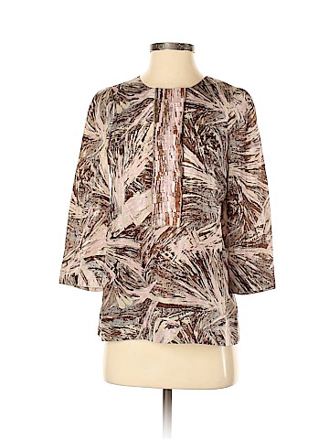 BCBGMAXAZRIA 3/4 Sleeve Blouse (view 1)