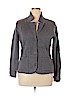 Adrienne Vittadini Gray Blazer Size L - photo 1