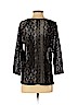 Laundry by Shelli Segal Black 3/4 Sleeve Top Size S - photo 2
