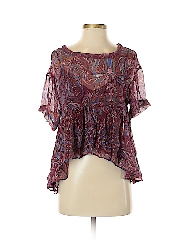 Free People Short Sleeve Blouse (view 1)