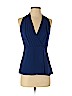 Banana Republic 100% Polyester Blue Sleeveless Blouse Size 00 (petite) - photo 1